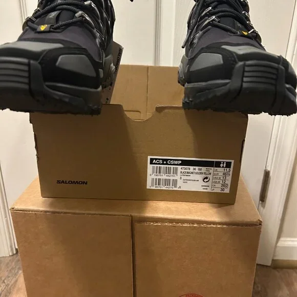 Salomon ACS + CLIMASALOMON WATERPROOF Shoes, New - Picture 9 of 9